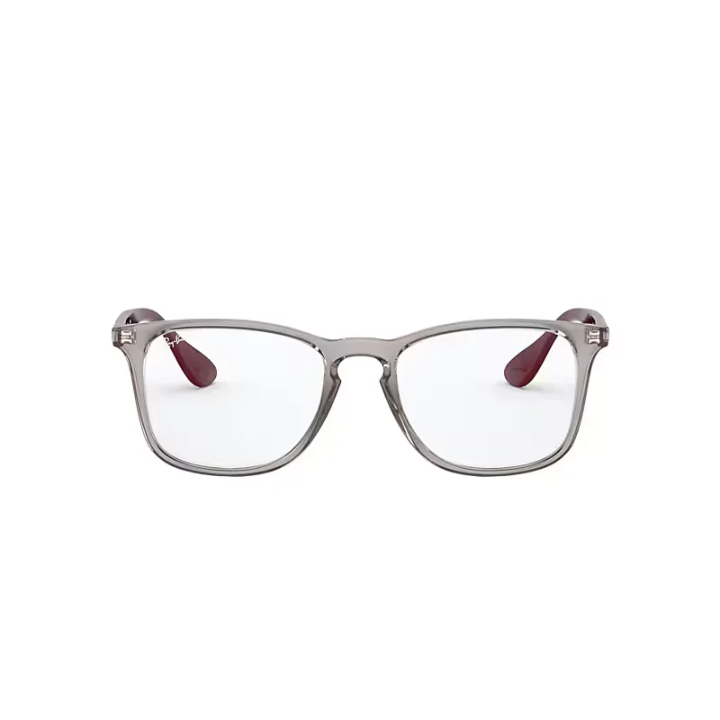 Rb7074 Optics Eyeglasses Shiny Bordeaux Frame Clear Lenses by Ray-Ban