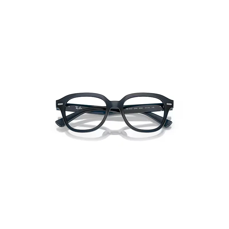 Erik Optics Eyeglasses Opal Dark Blue Frame Clear Lenses Polarized by Ray-Ban