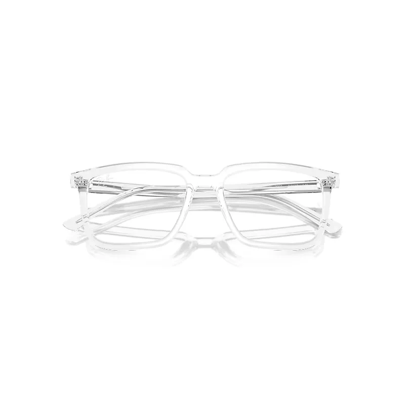 Alain Optics Eyeglasses Transparent Frame Clear Lenses Polarized by Ray-Ban