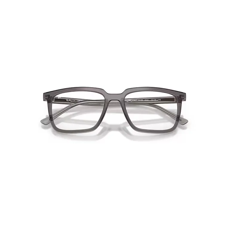 Alain Optics Eyeglasses Transparent Grey Frame Clear Lenses Polarized by Ray-Ban
