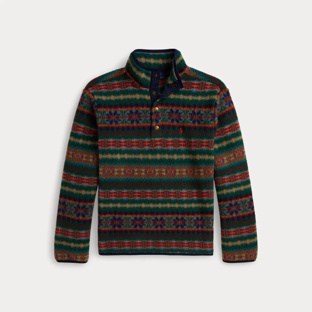 Fair Isle-Inspired Fleece Pullover by Ralph Lauren