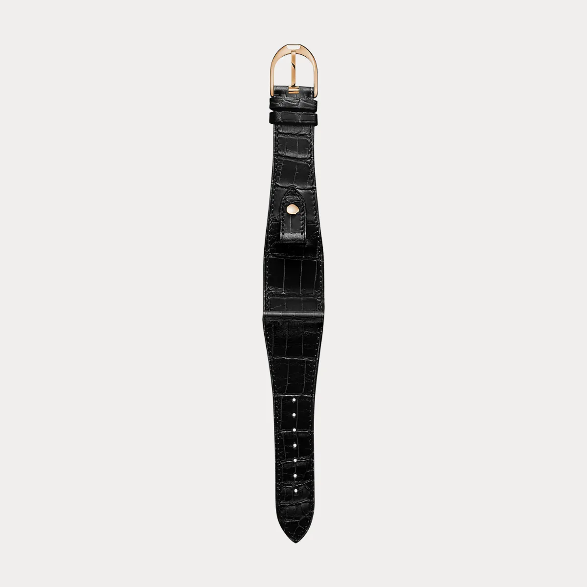 Large Stirrup Caiman Watch Strap by Ralph Lauren