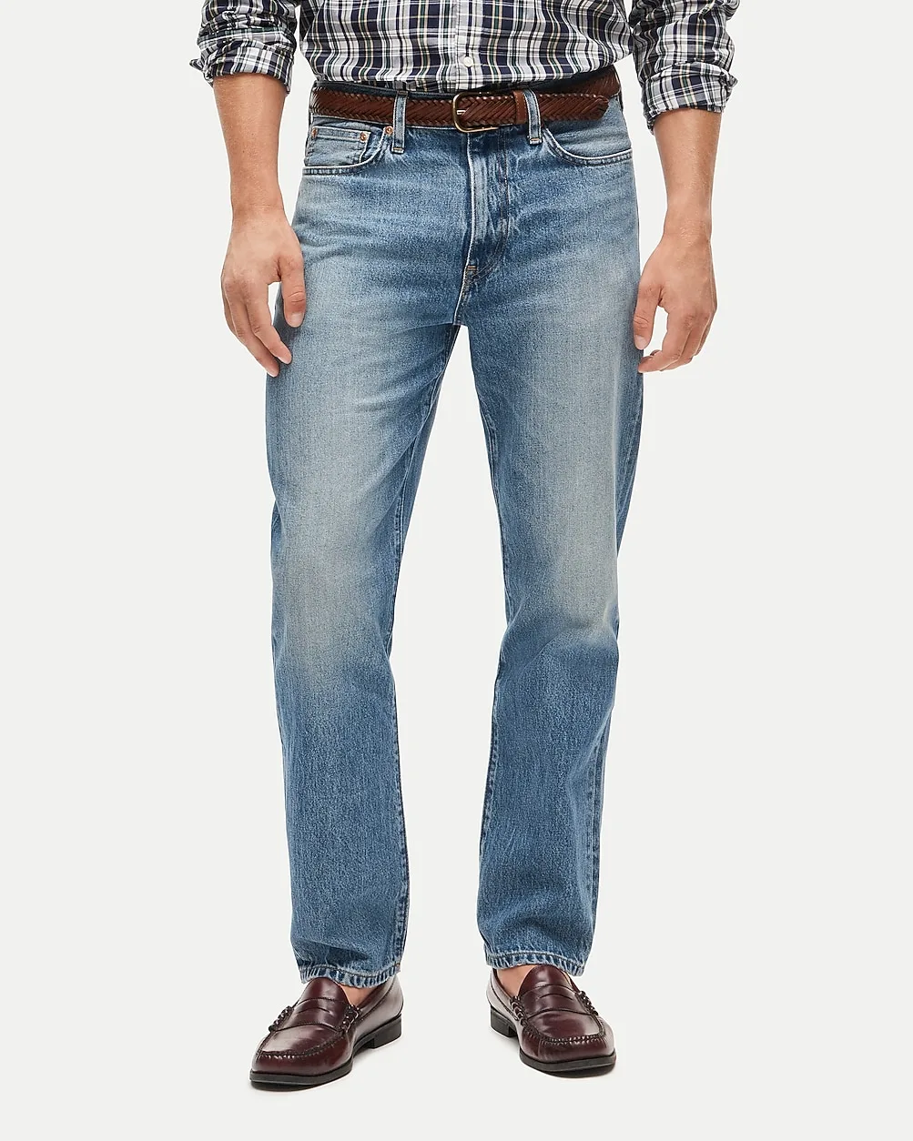 Classic Straight Jean in Ivy Medium Wash by J.Crew
