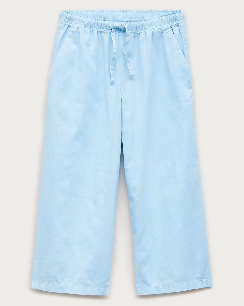 Soleil Pant in Linen-Cotton Blend by J.Crew