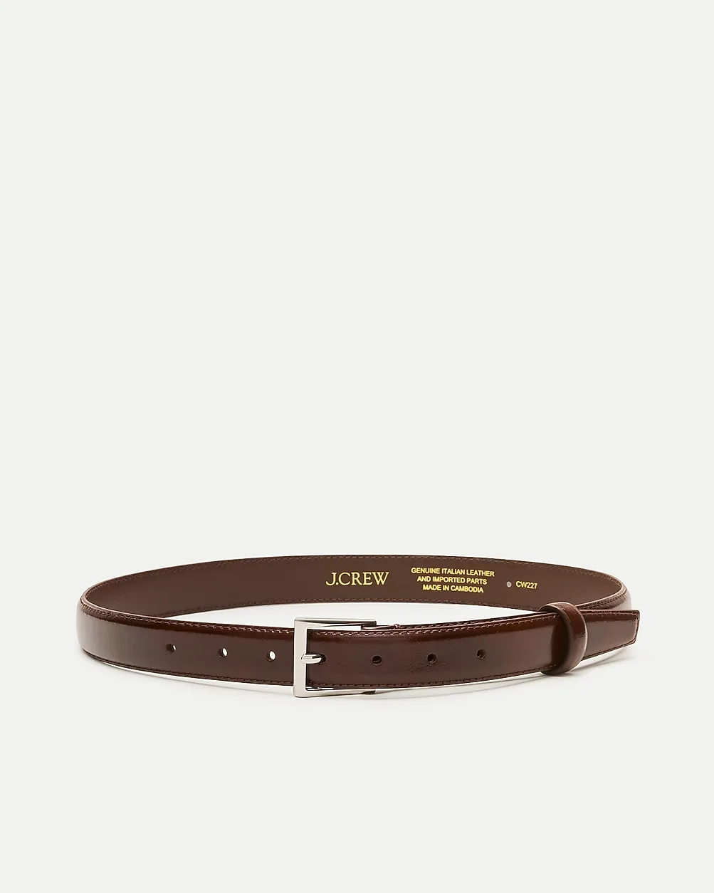 Berkeley Belt in Italian Leather by J.Crew