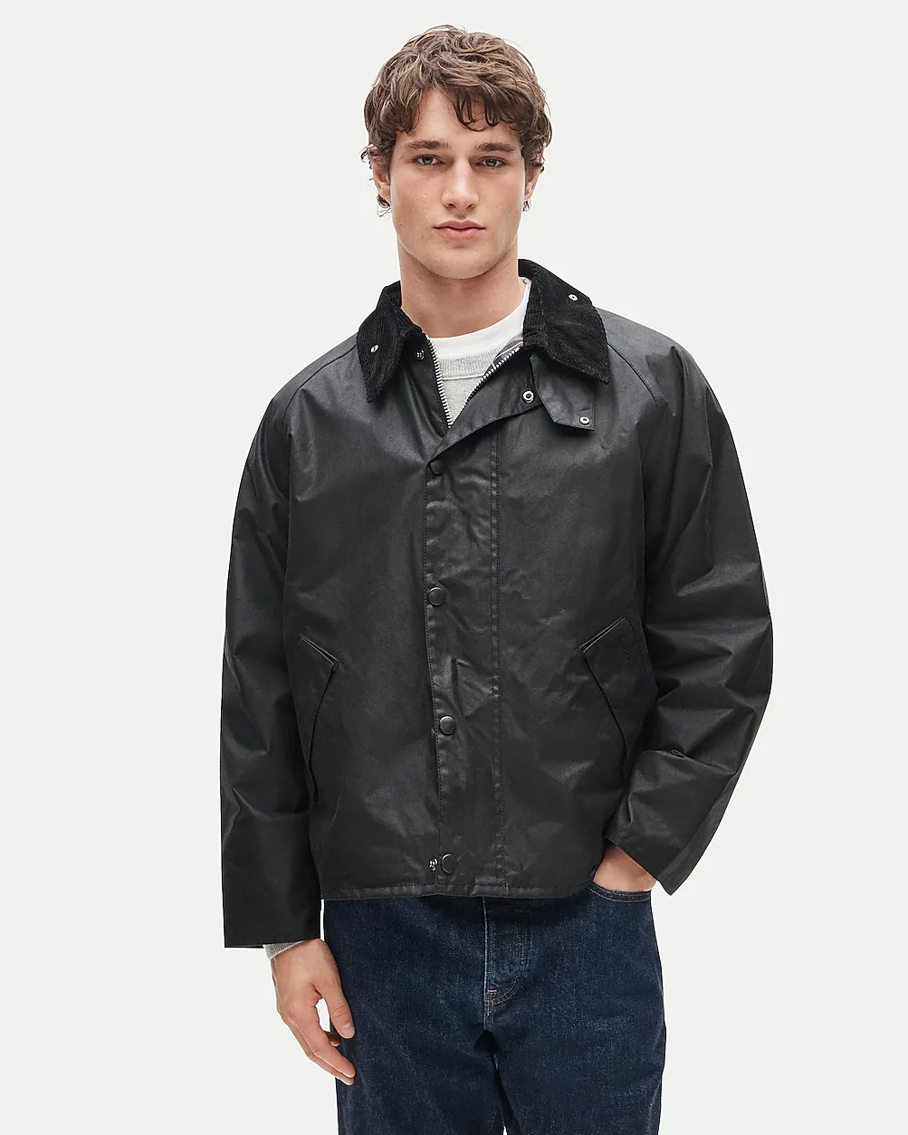 Barbour® Transport Wax Jacket by J.Crew