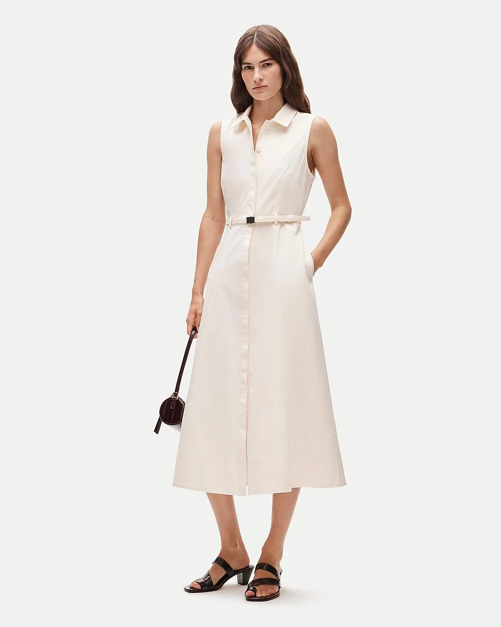 Belted Shirt-Dress by J.Crew