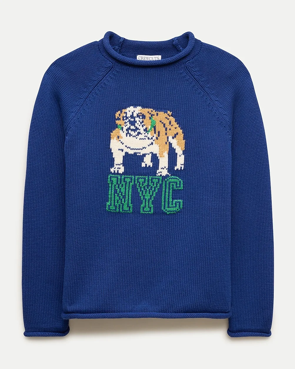 1988 Bulldog Intarsia Rollneck™ Sweater by J.Crew