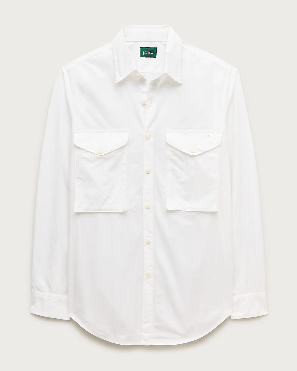 Fishing Shirt in Cotton Poplin Sail Cloth by J.Crew