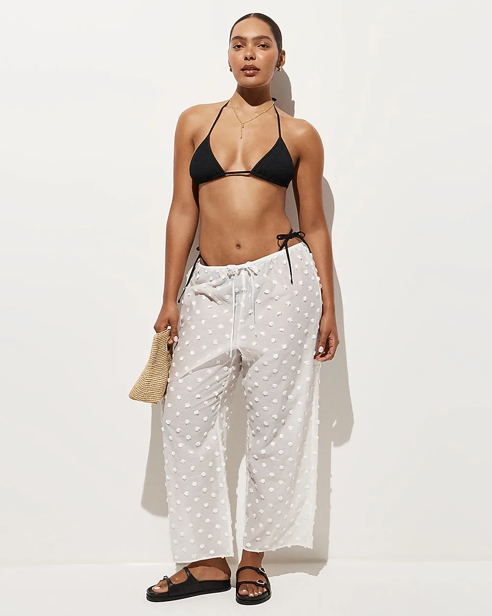Beach Pant with Pom-Poms by J.Crew
