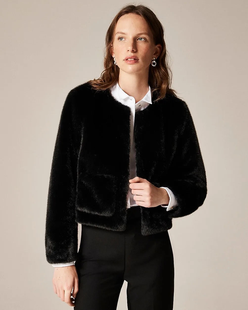 Faux-Fur Lady Jacket
