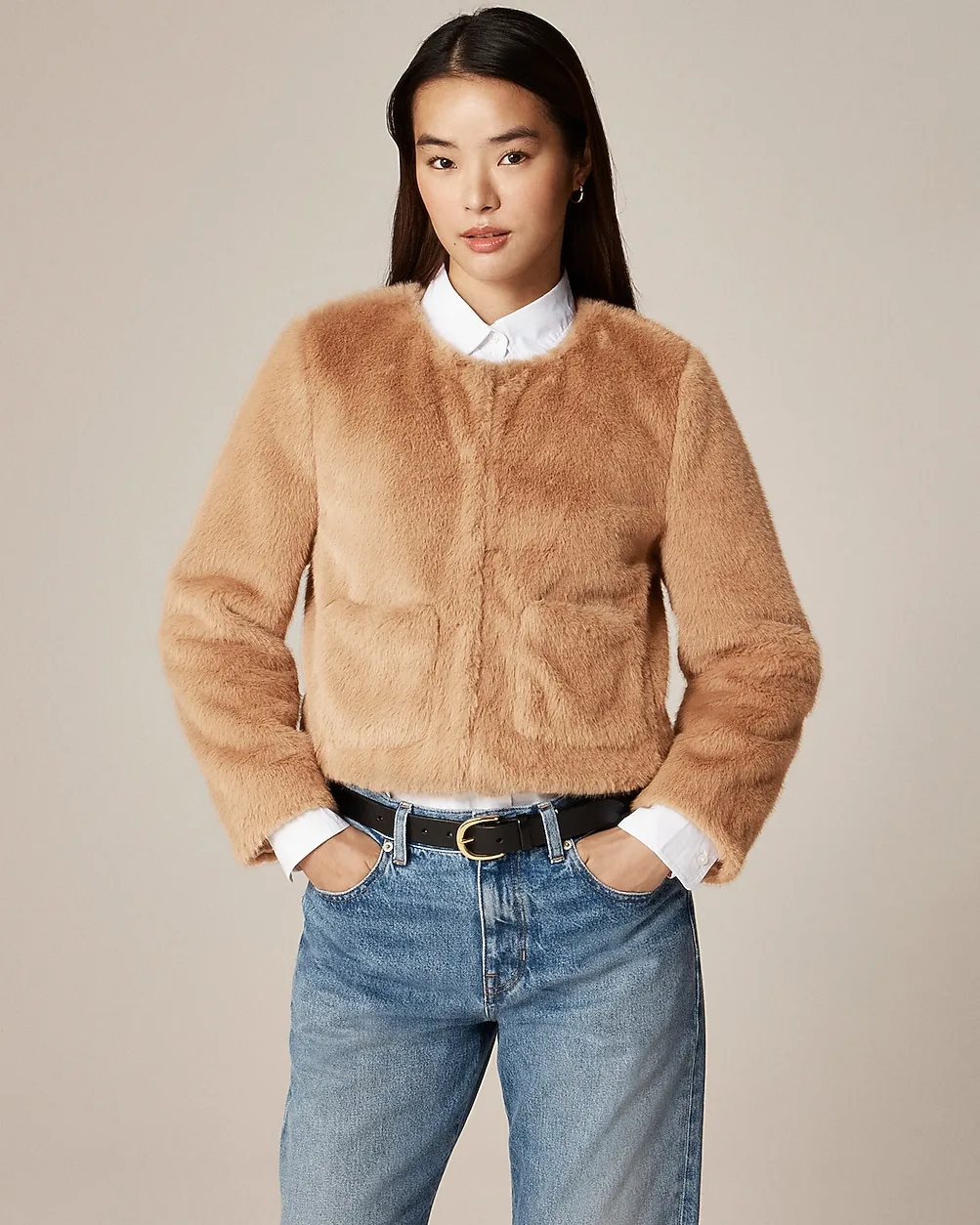 Faux-Fur Lady Jacket
