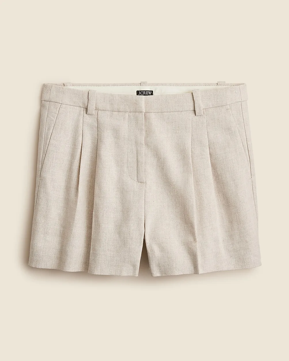 Lucia Short in Stretch Linen Blend by J.Crew