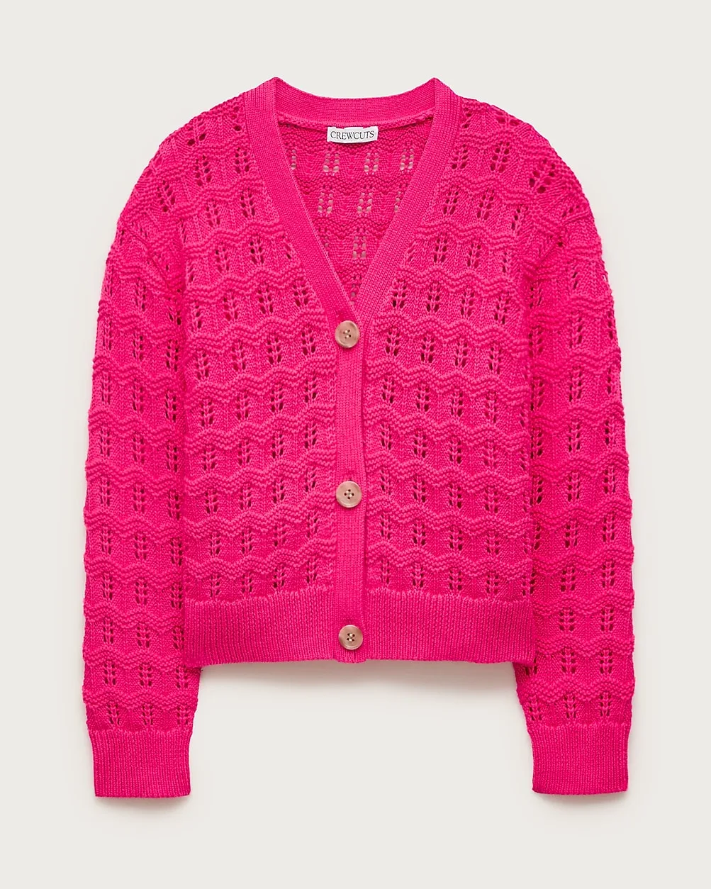 Squiggle Cotton Cardigan by J.Crew