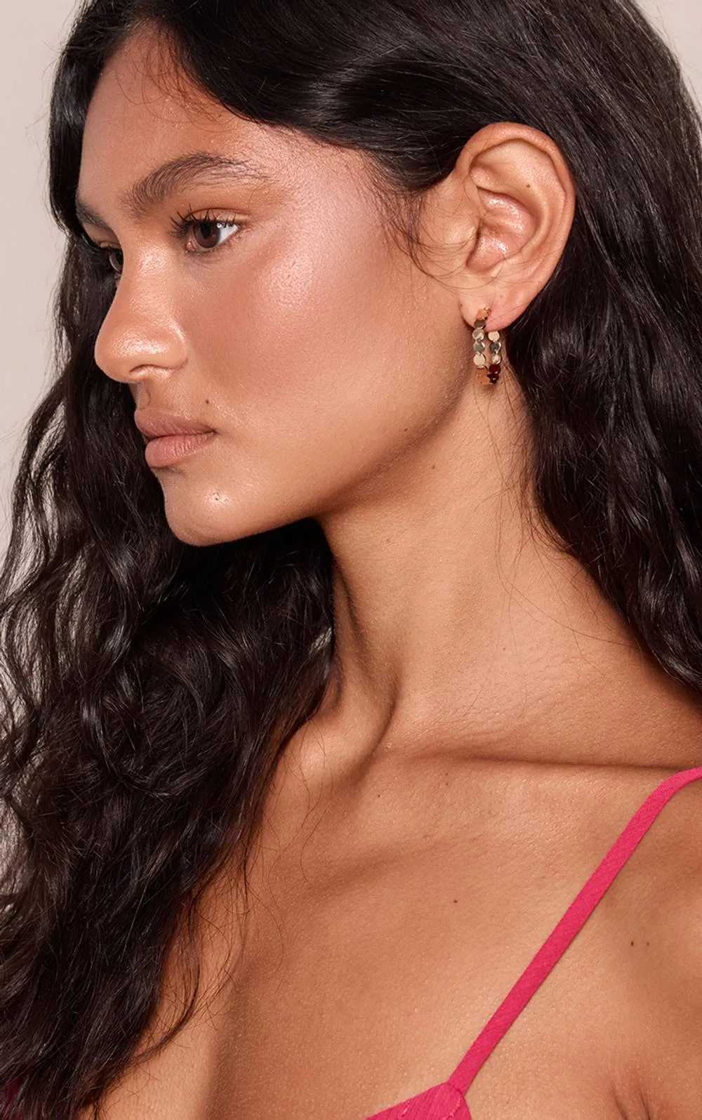Two Tone Assorted Hoop Earring Pack