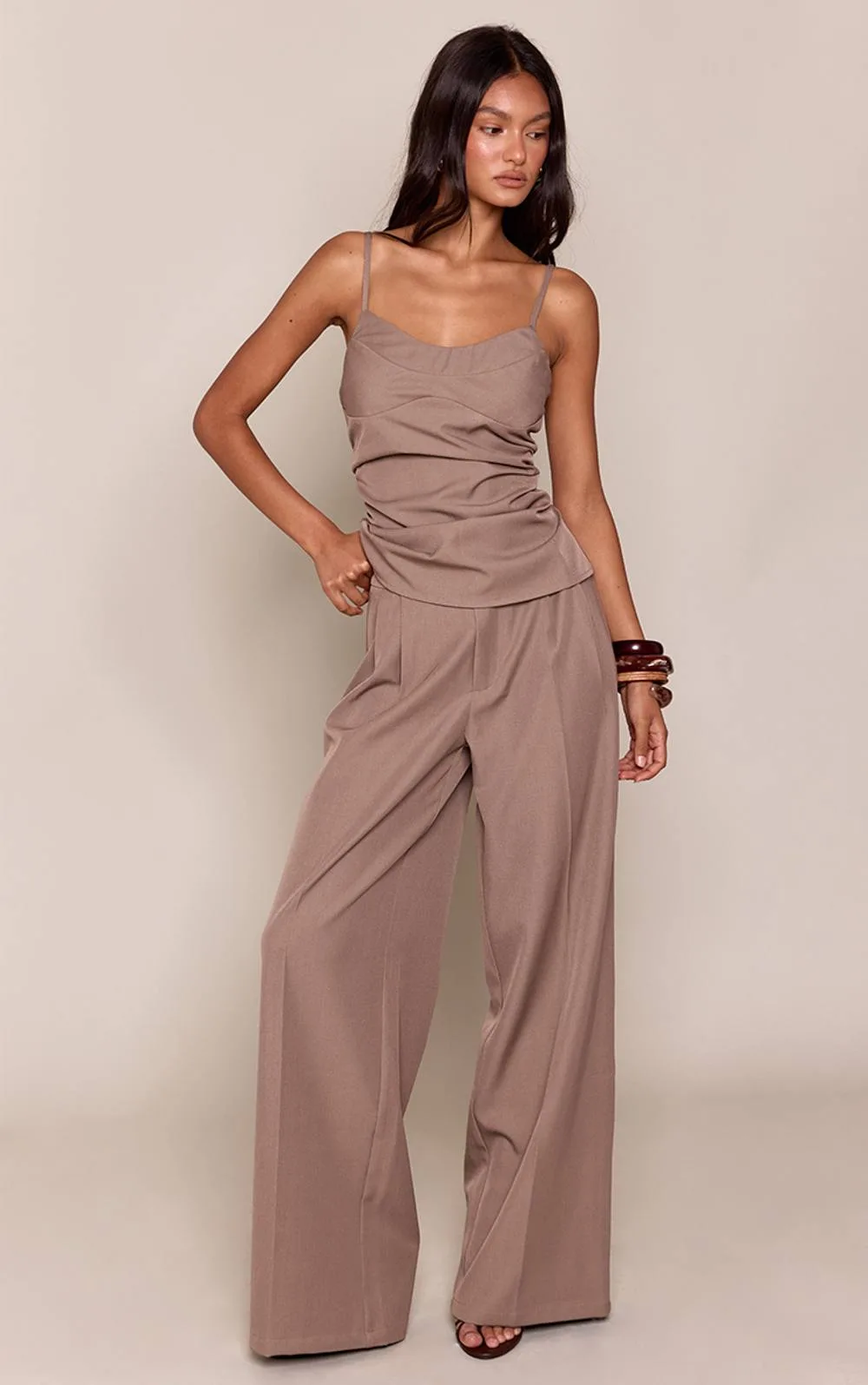 Tailored Double Pleat Trouser Co-Ord by PrettyLittleThing