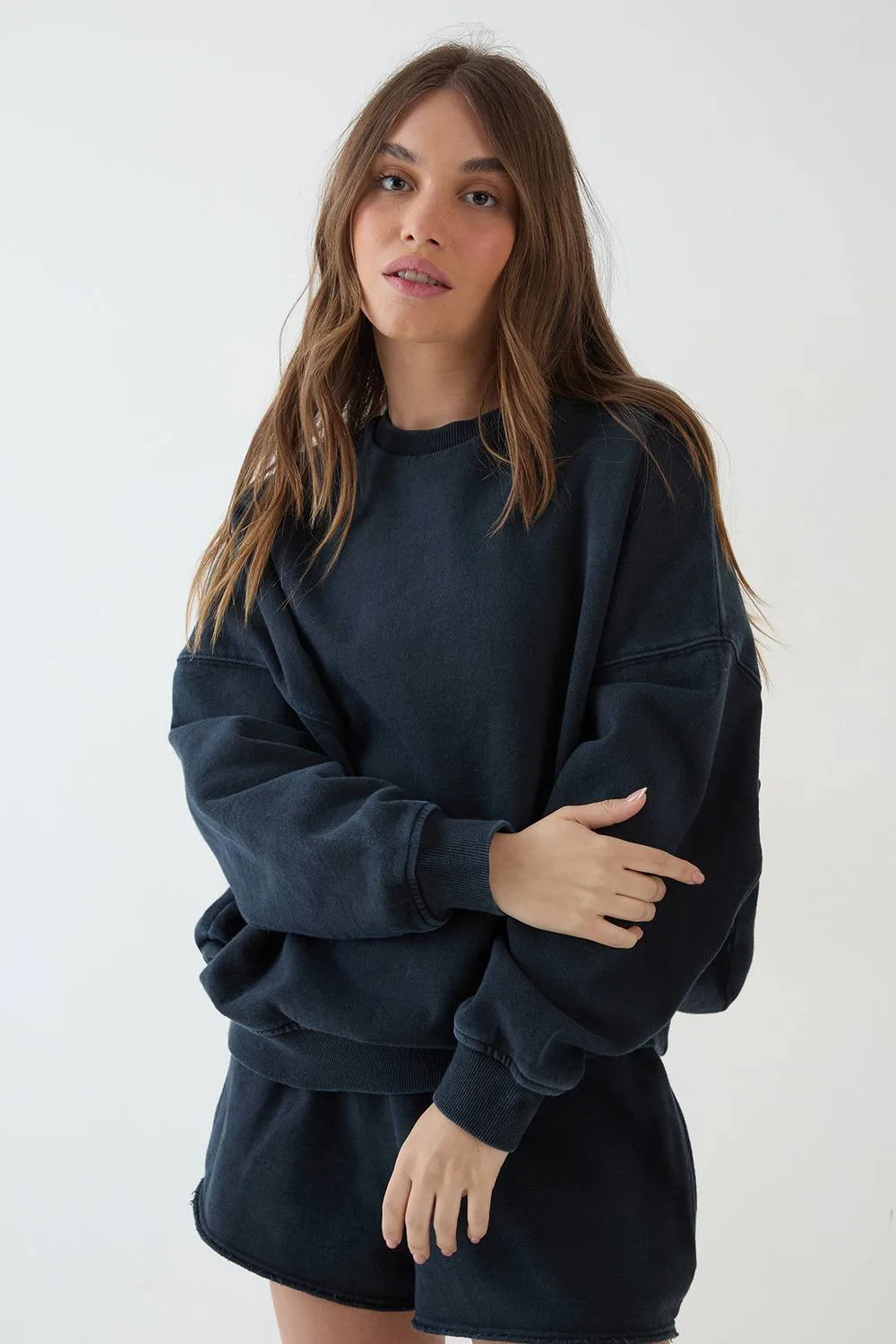 Heavyweight Washed Oversized Sweatshirt by DSGN Studio