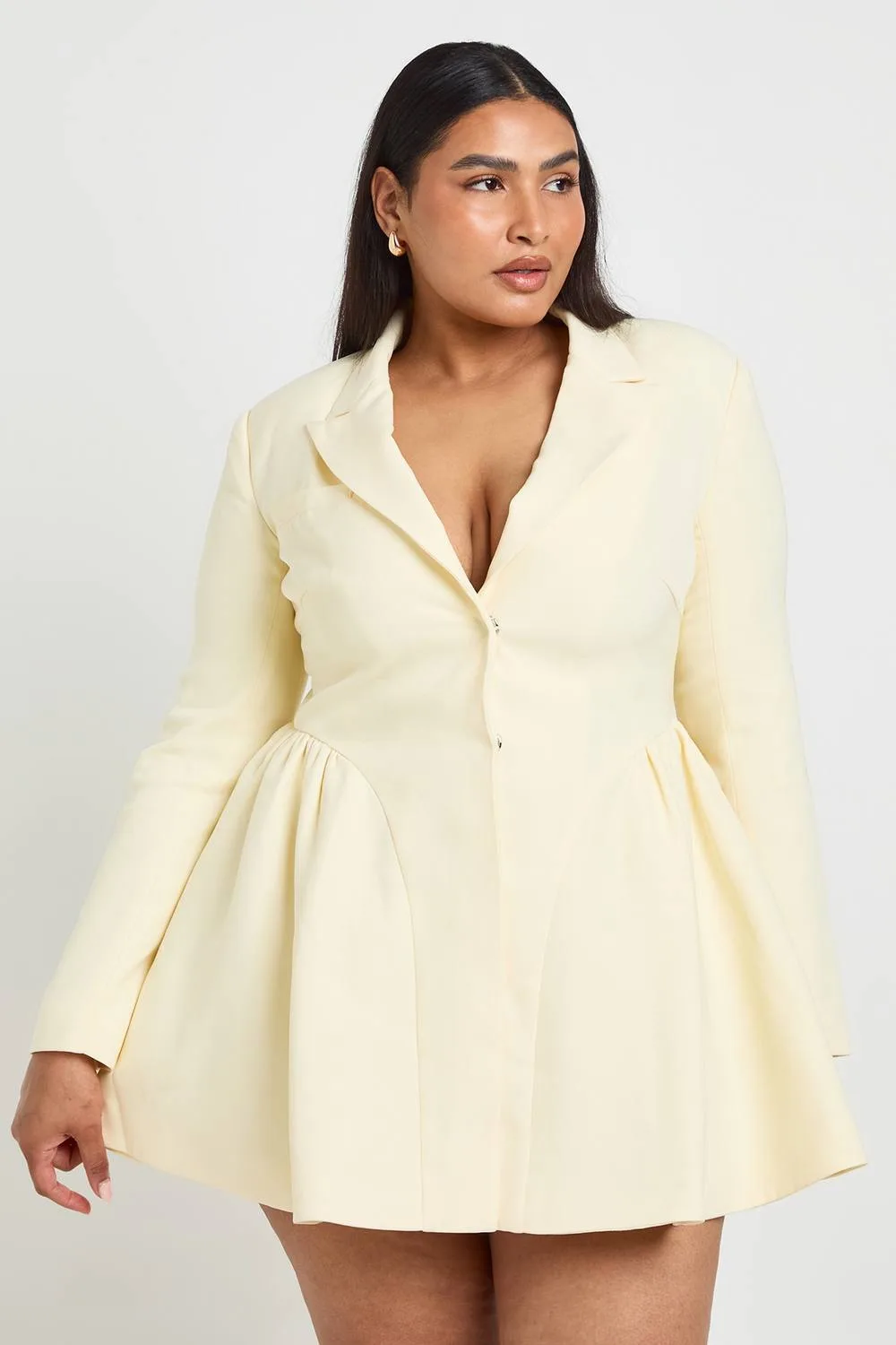 Skater Skirt Blazer Dress