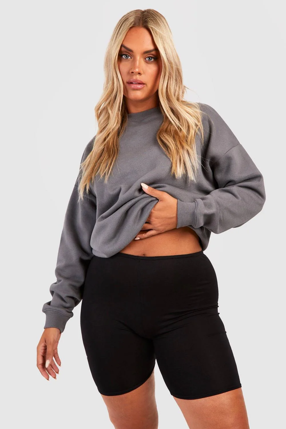 Basic Cycling Short by boohoo