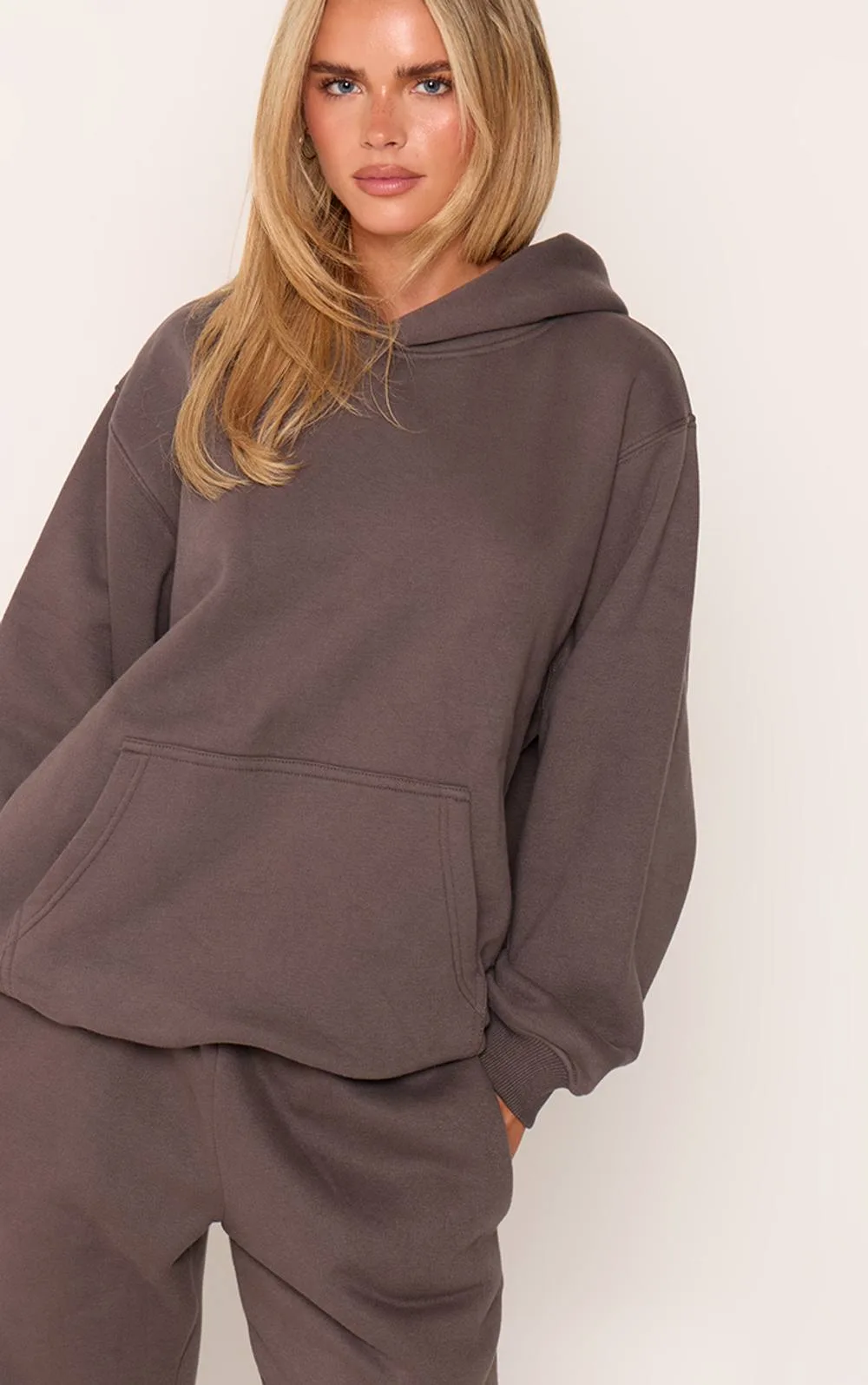 Oversized Pull Over Hoodie by PrettyLittleThing