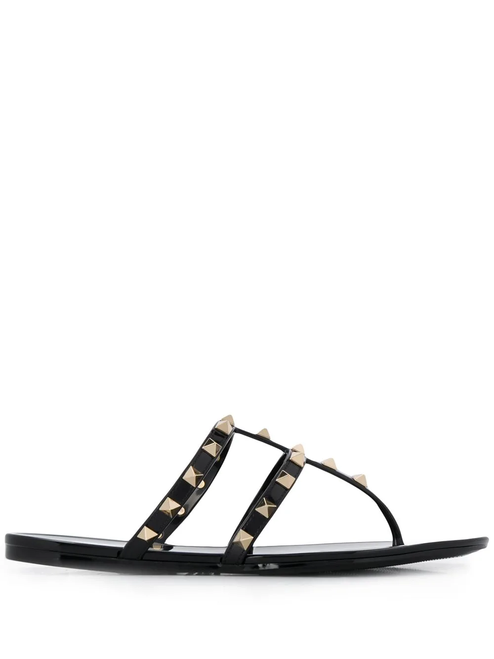 Rockstud Thong Slides by Valentino Garavani