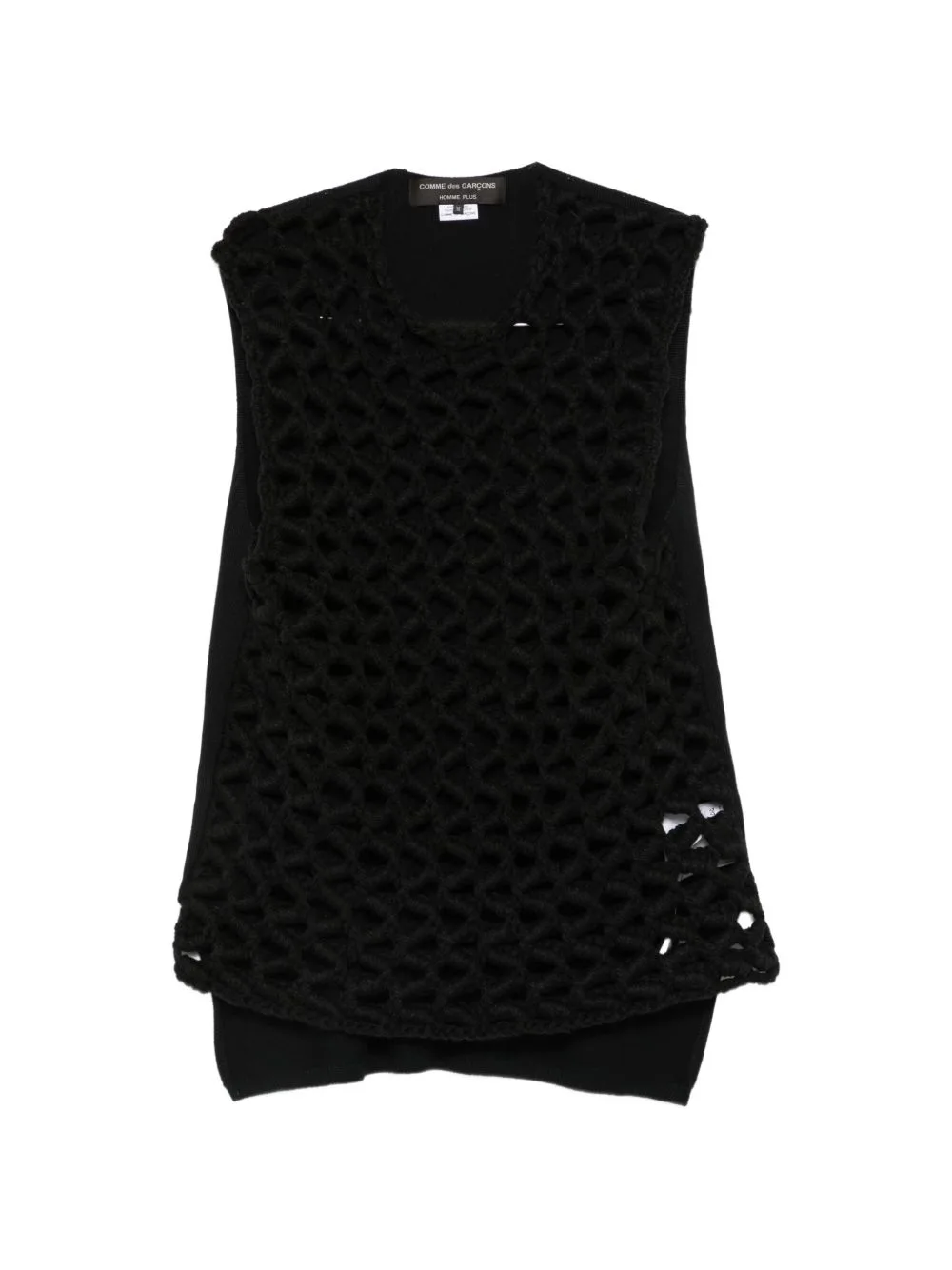 Crew-Neck Vest by Comme des Garçons Homme Plus