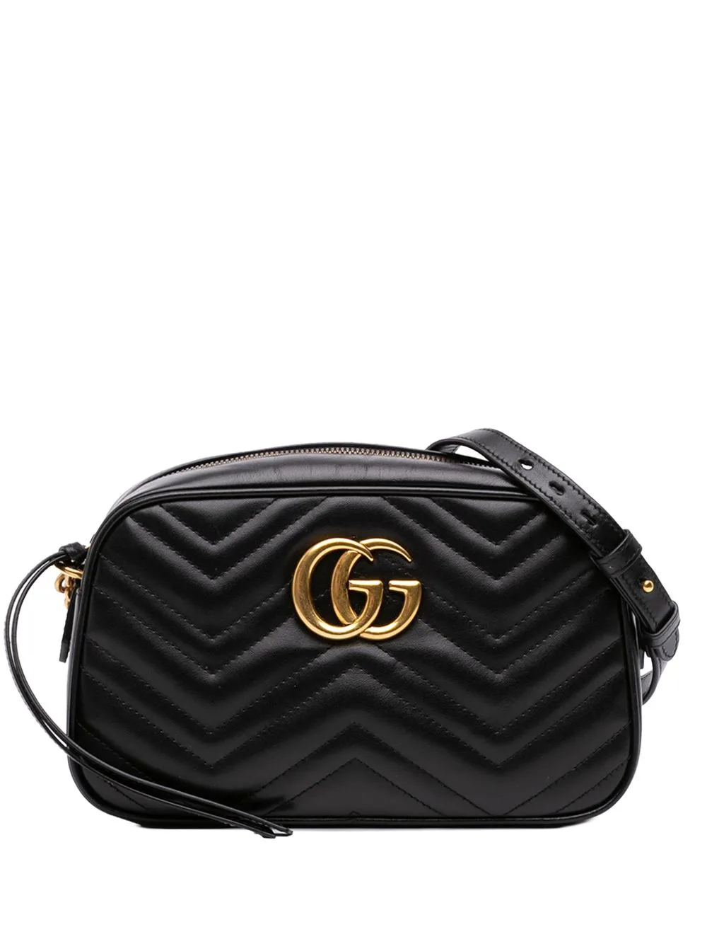 2016-2026 Small GG Marmont Matelasse Calfskin Crossbody Bag by Gucci Pre-Owned