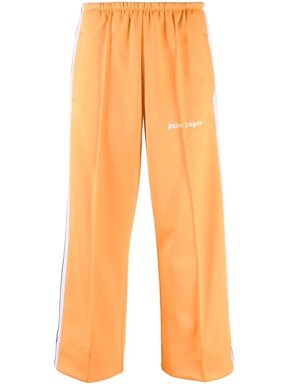 Side-Stripe Cropped Track Pants by Palm Angels