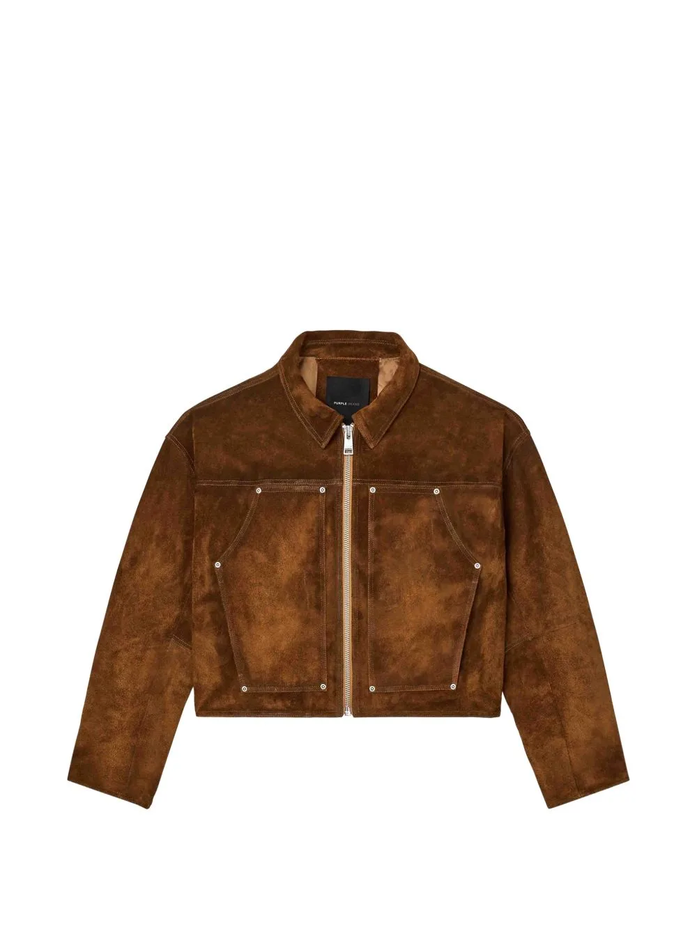 Suede Carpenter Jacket by Purple Brand