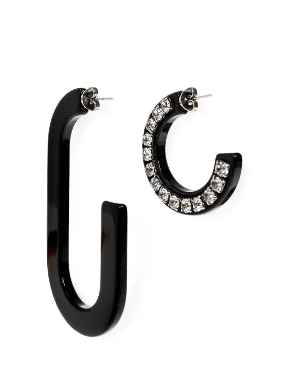 Crystal-Embellished Mismatched Earrings by ISABEL MARANT