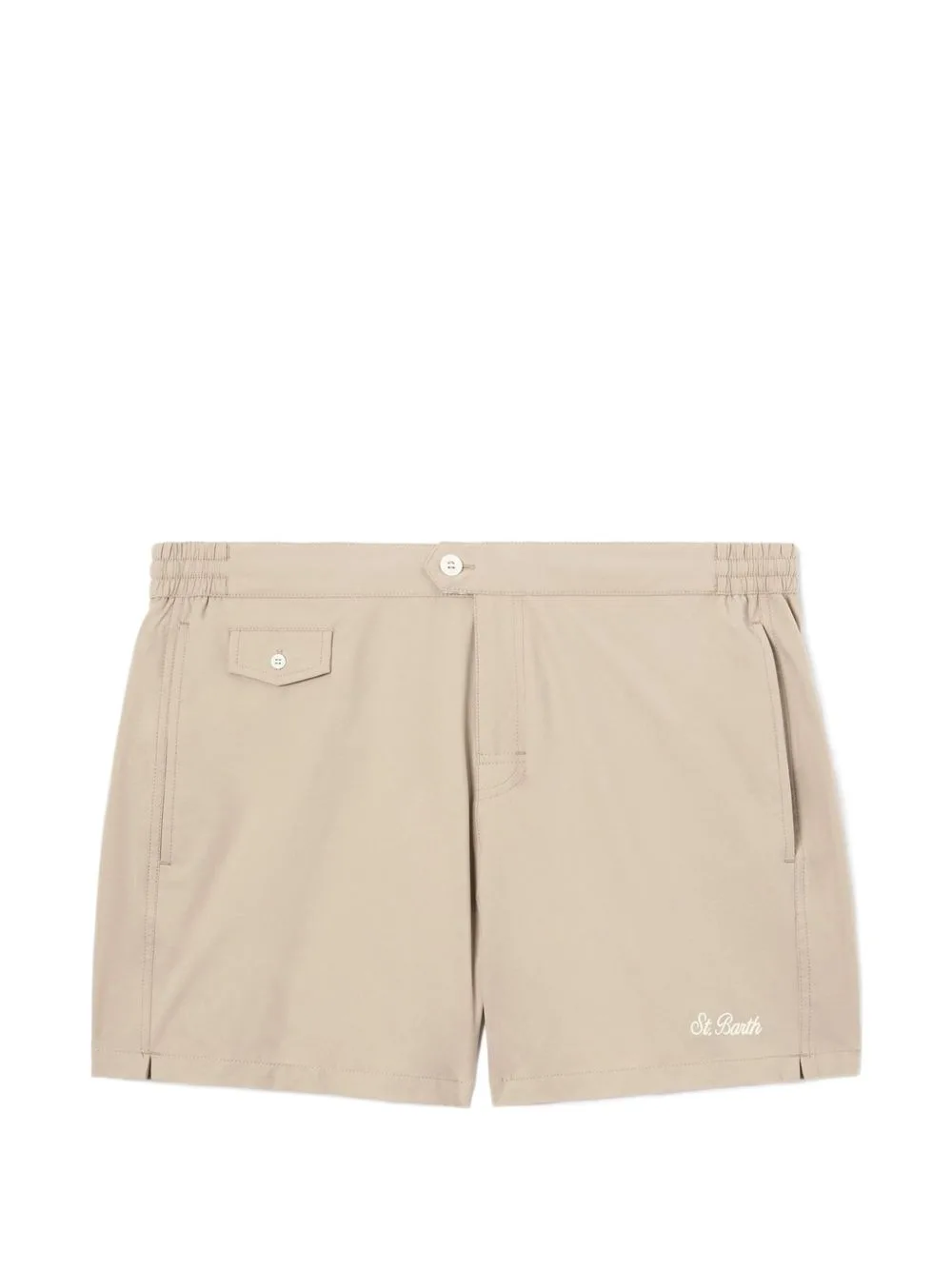 Capferrat Logo-Embroidered Shorts by MC2 Saint Barth