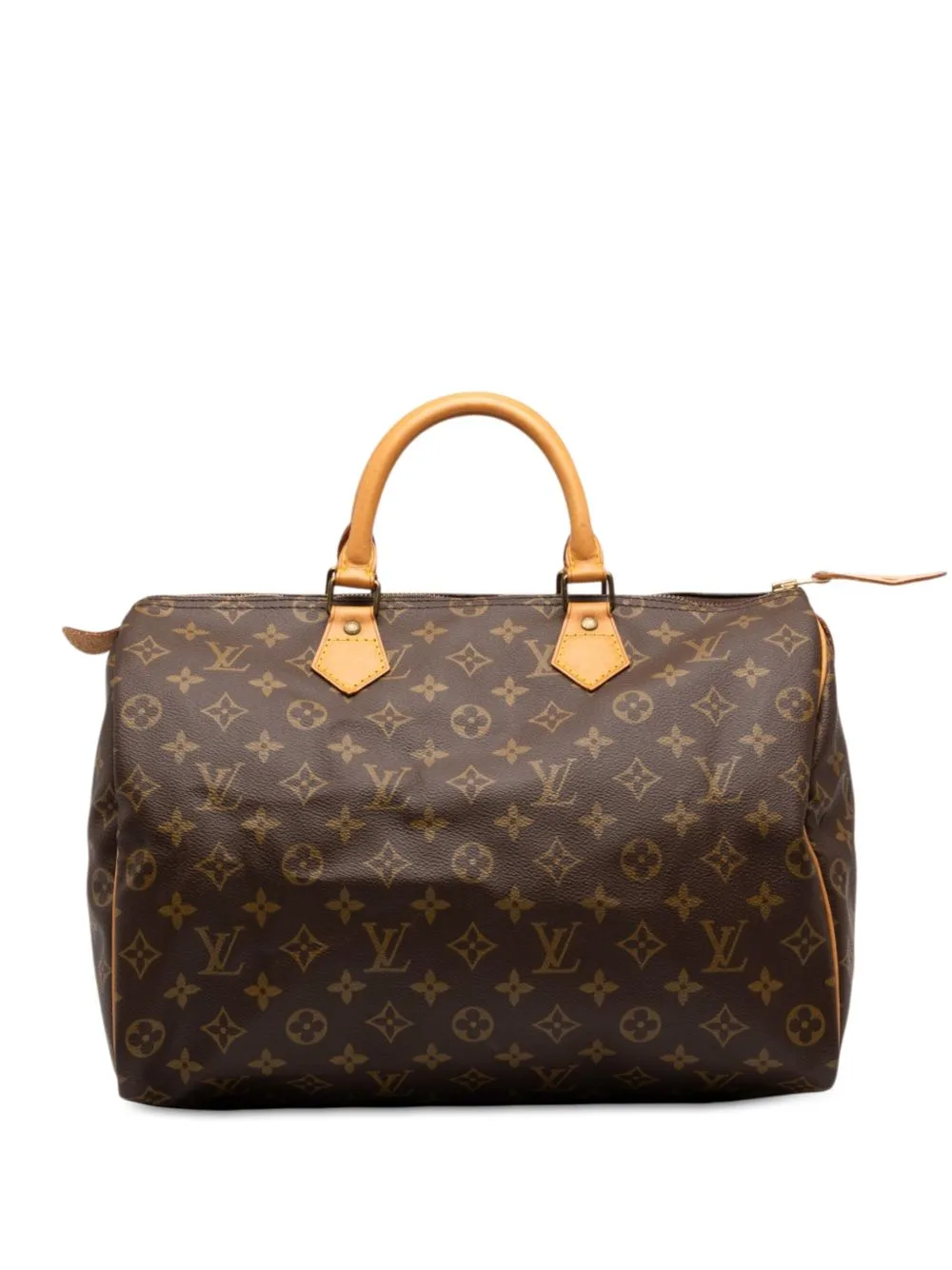 1991 Monogram Speedy 35 Boston Bag by Louis Vuitton Pre-Owned