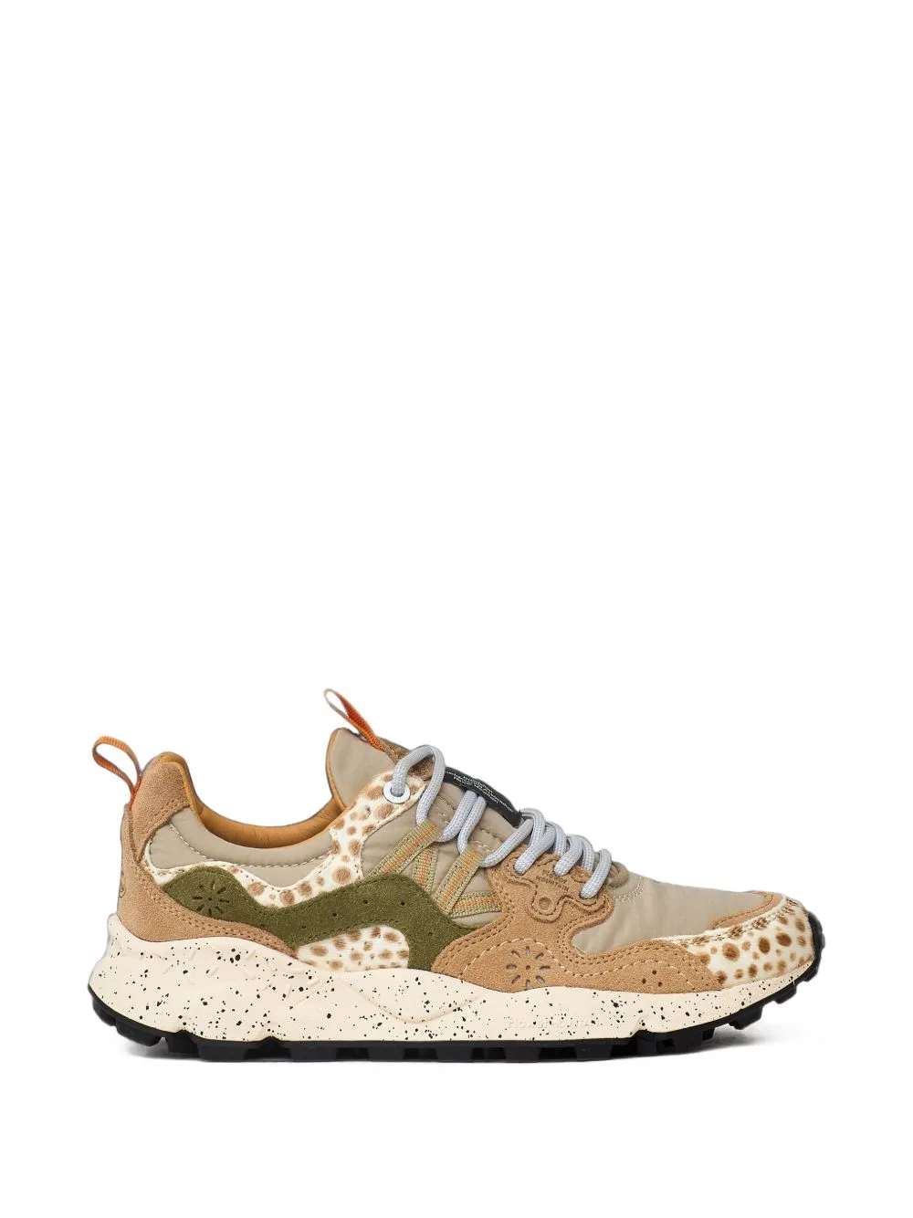 Yamano 3 Uni Animal-Print Panelled Sneakers