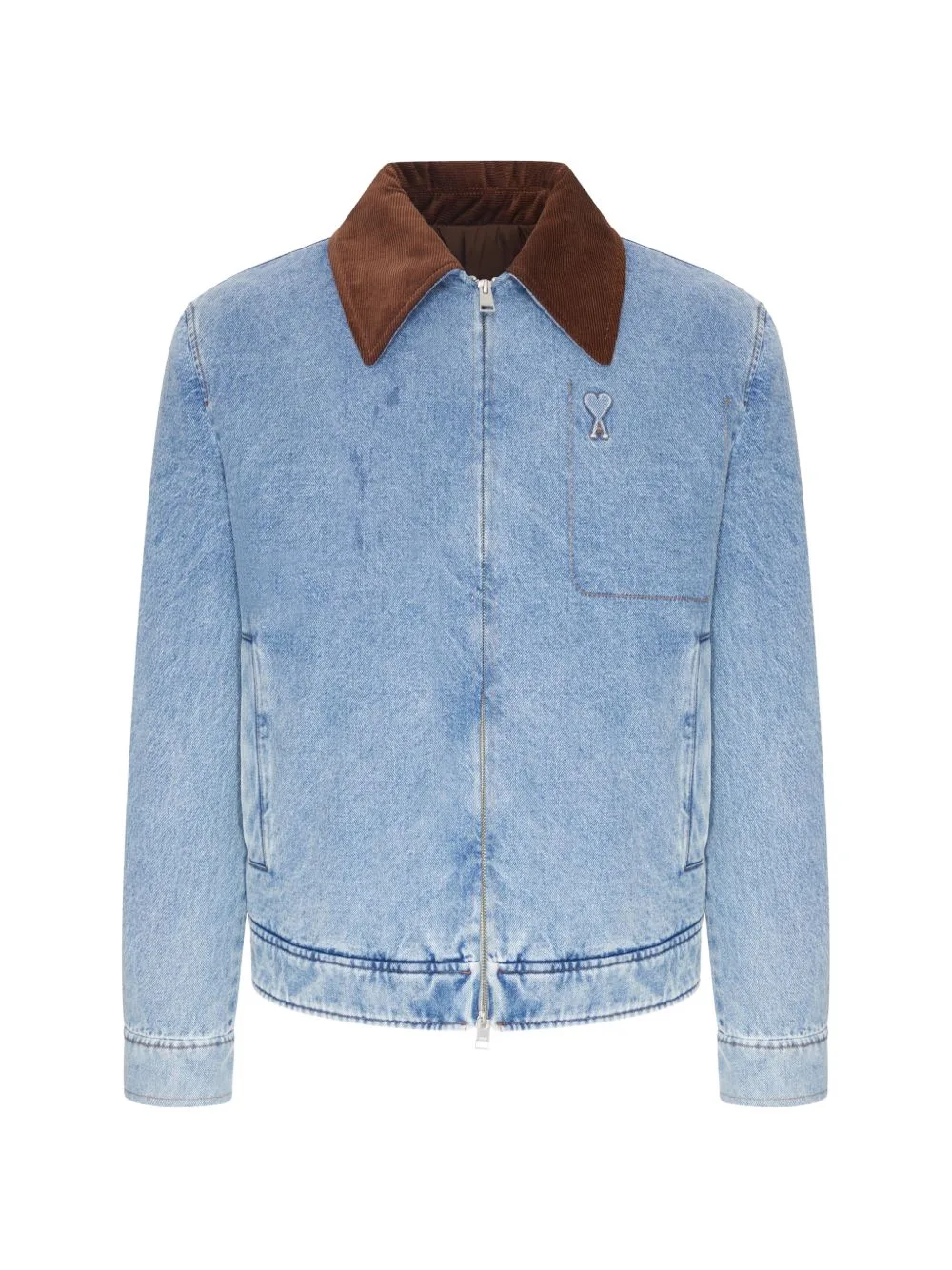 Ami De Coeur Denim Jacket by AMI Paris