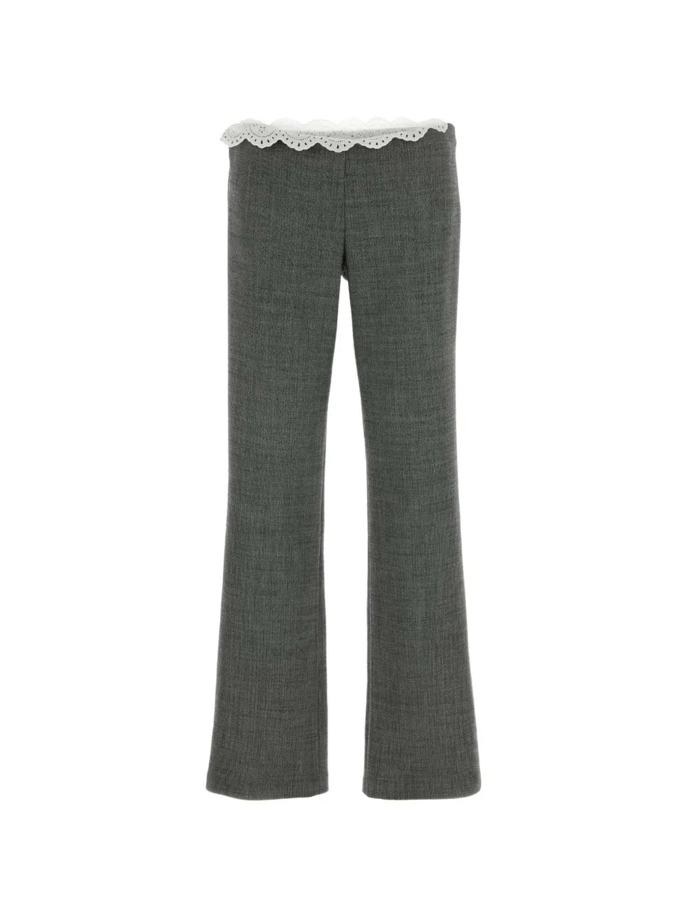 Lace-Trim Trousers by Magda Butrym