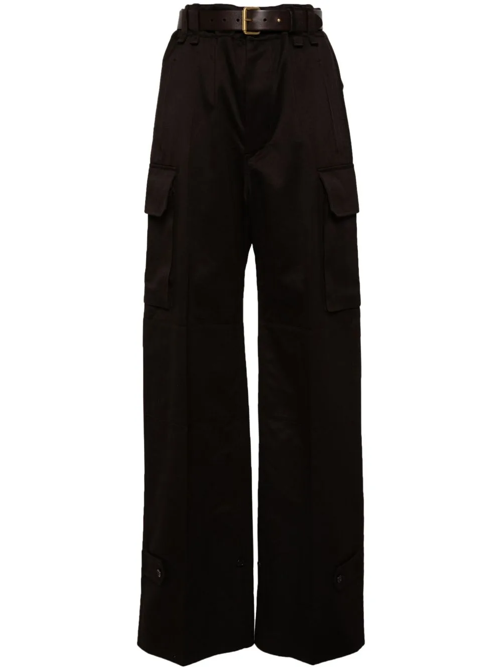 Logo-Embroidered Trousers by Saint Laurent