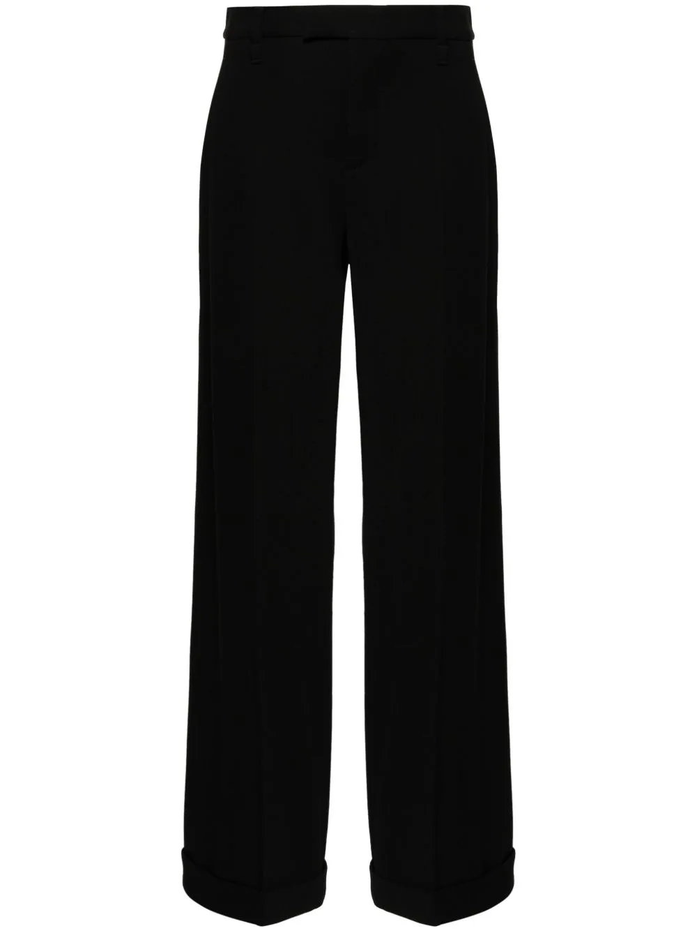 Straight-Leg Tailored Trousers