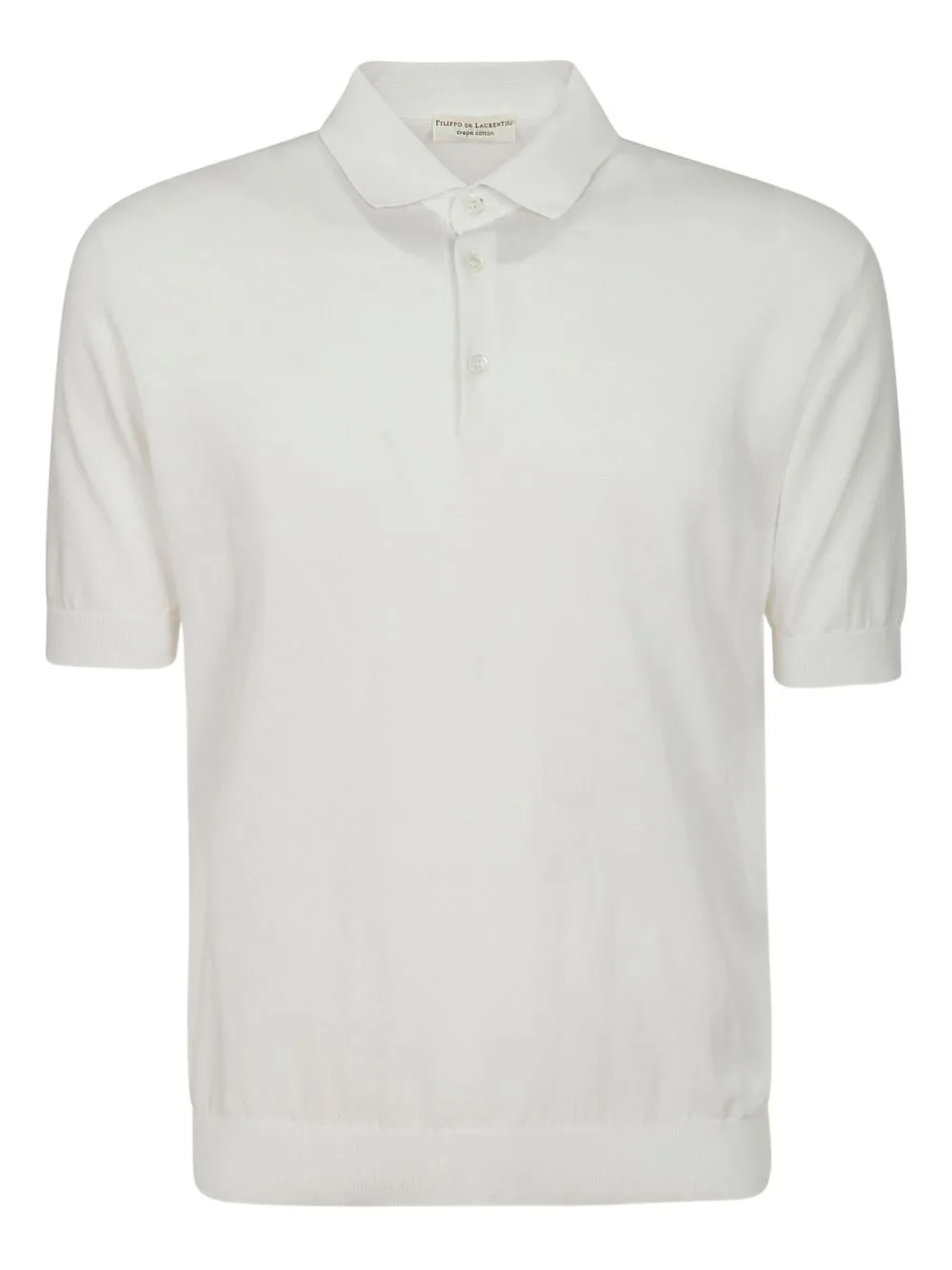 Short-Sleeve Button Polo Shirt by Filippo De Laurentiis