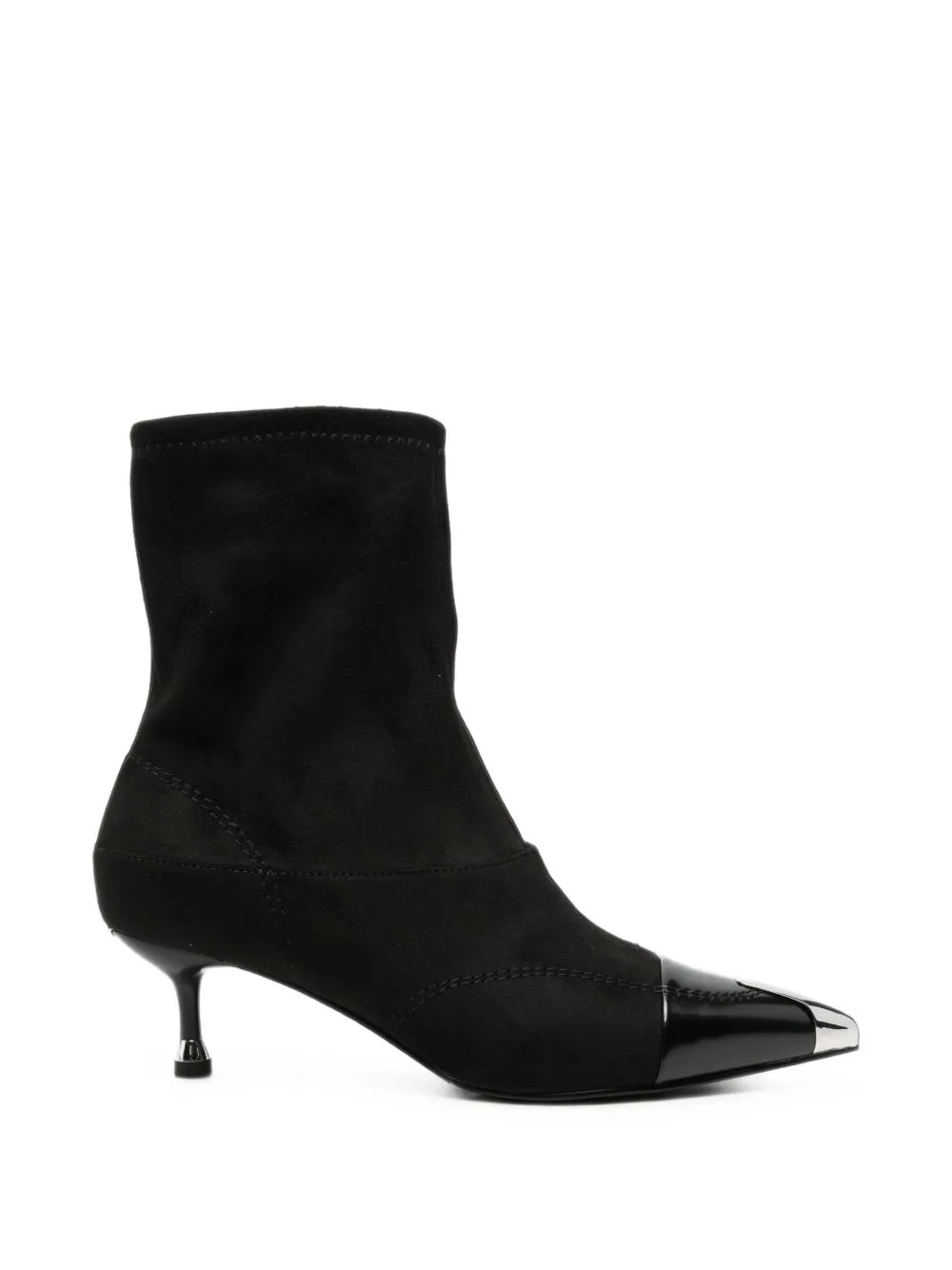 Metal-Tip Kitten-Heel Ankle Boots by LIU JO