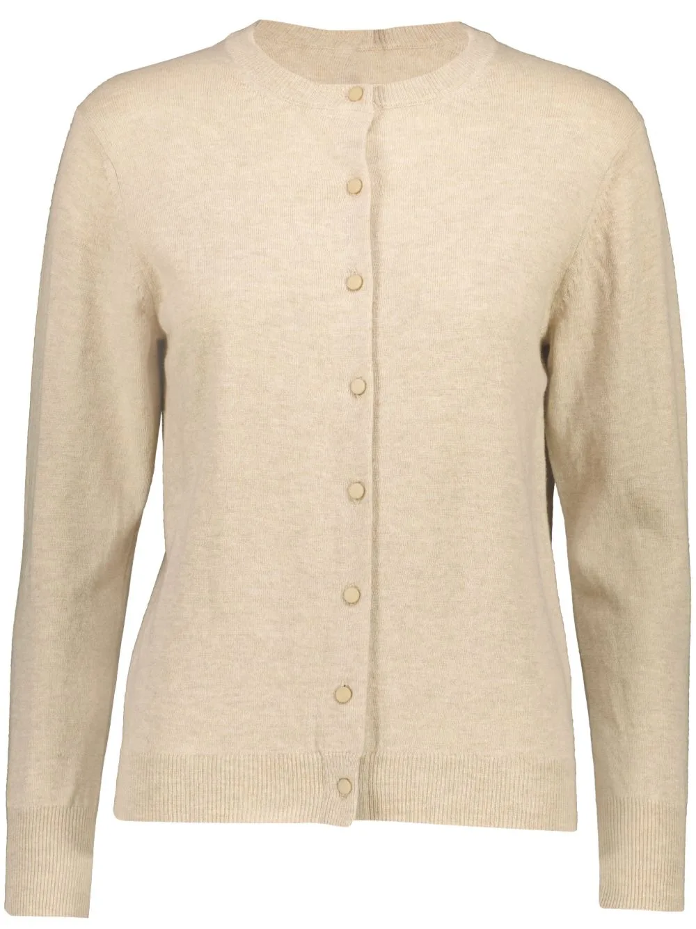 Fine-Ribbed Cardigan by Yves Salomon
