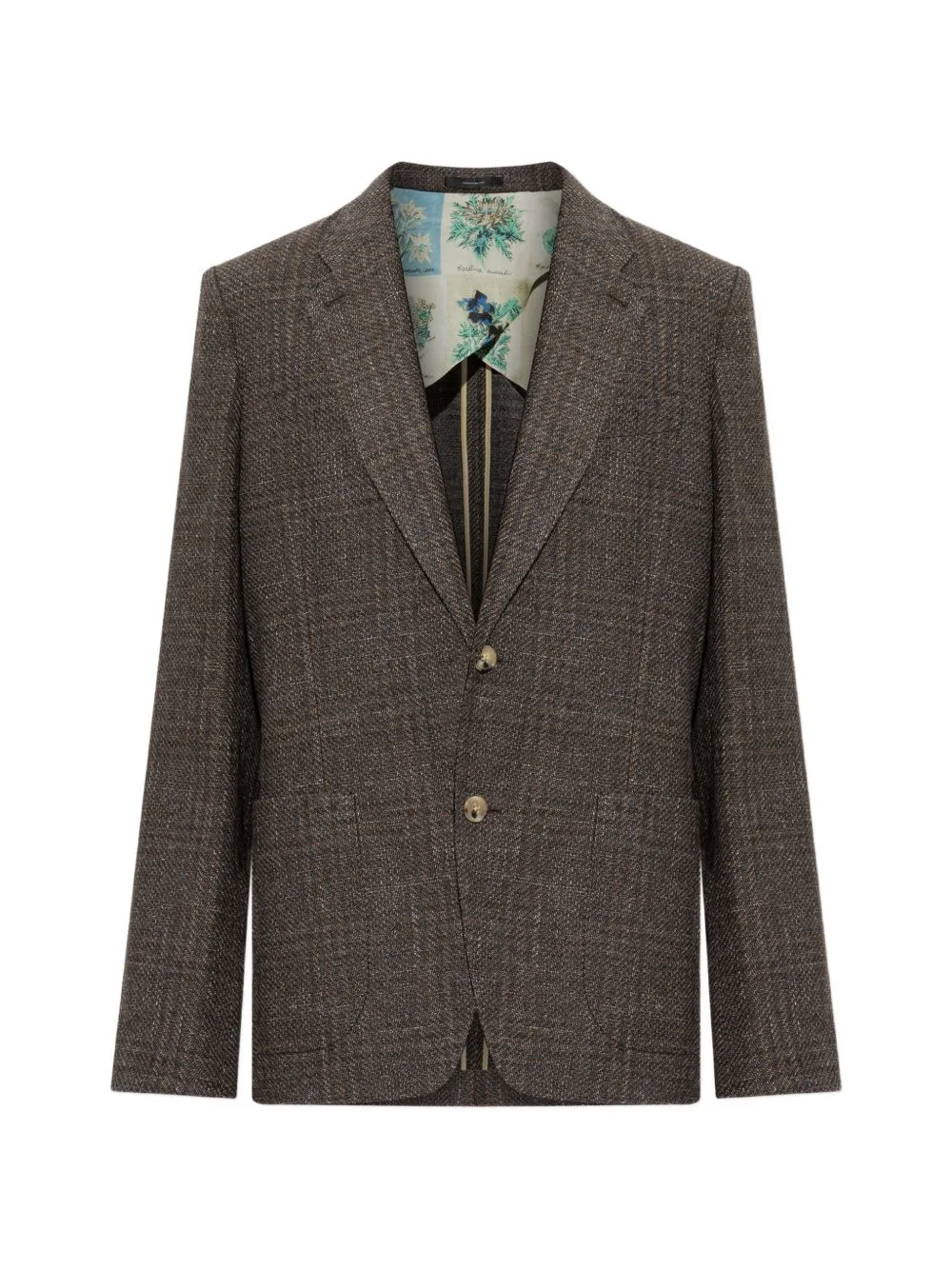 Check Wool Patch-Pocket Buggy-Lined Blazer by Paul Smith