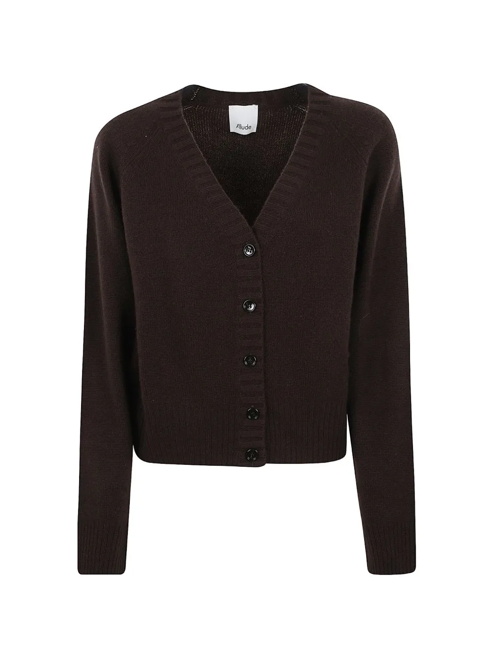 V-Neck Cashmere Cardigan by Allude