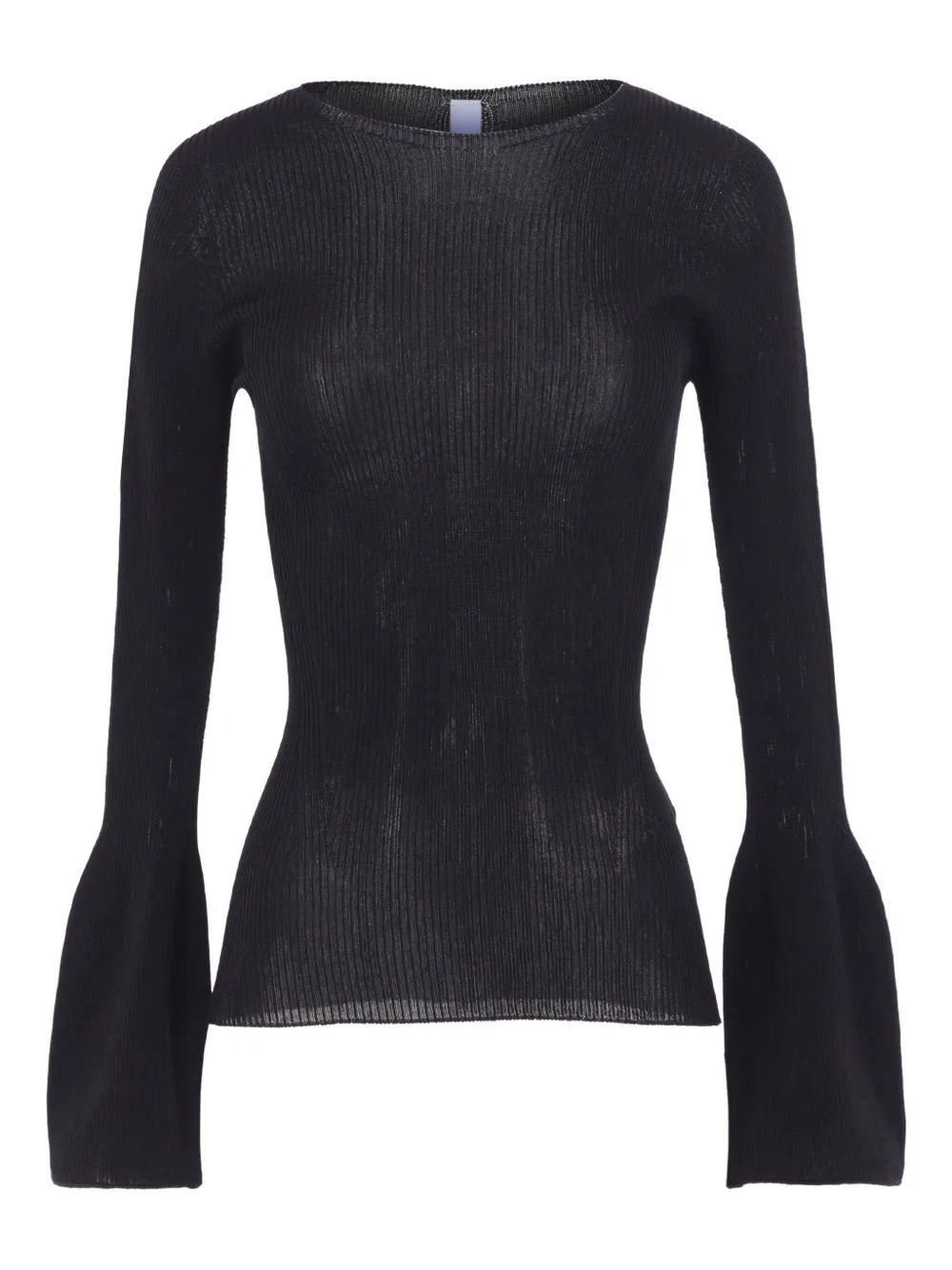 Bell-Sleeve Ribbed Top by CFCL