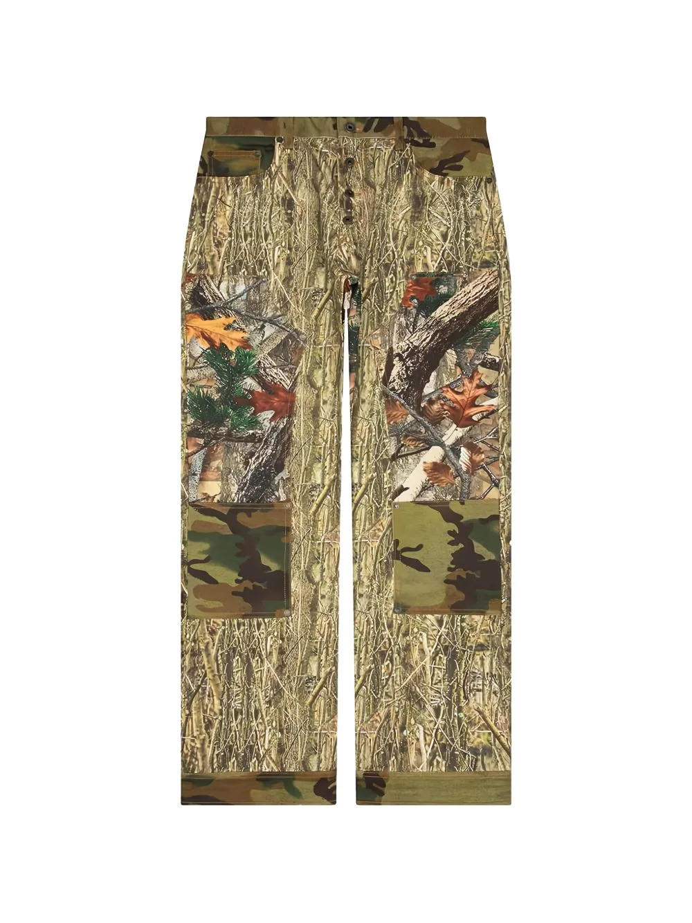 Camo-Print Straight-Leg Jeans by Off-White