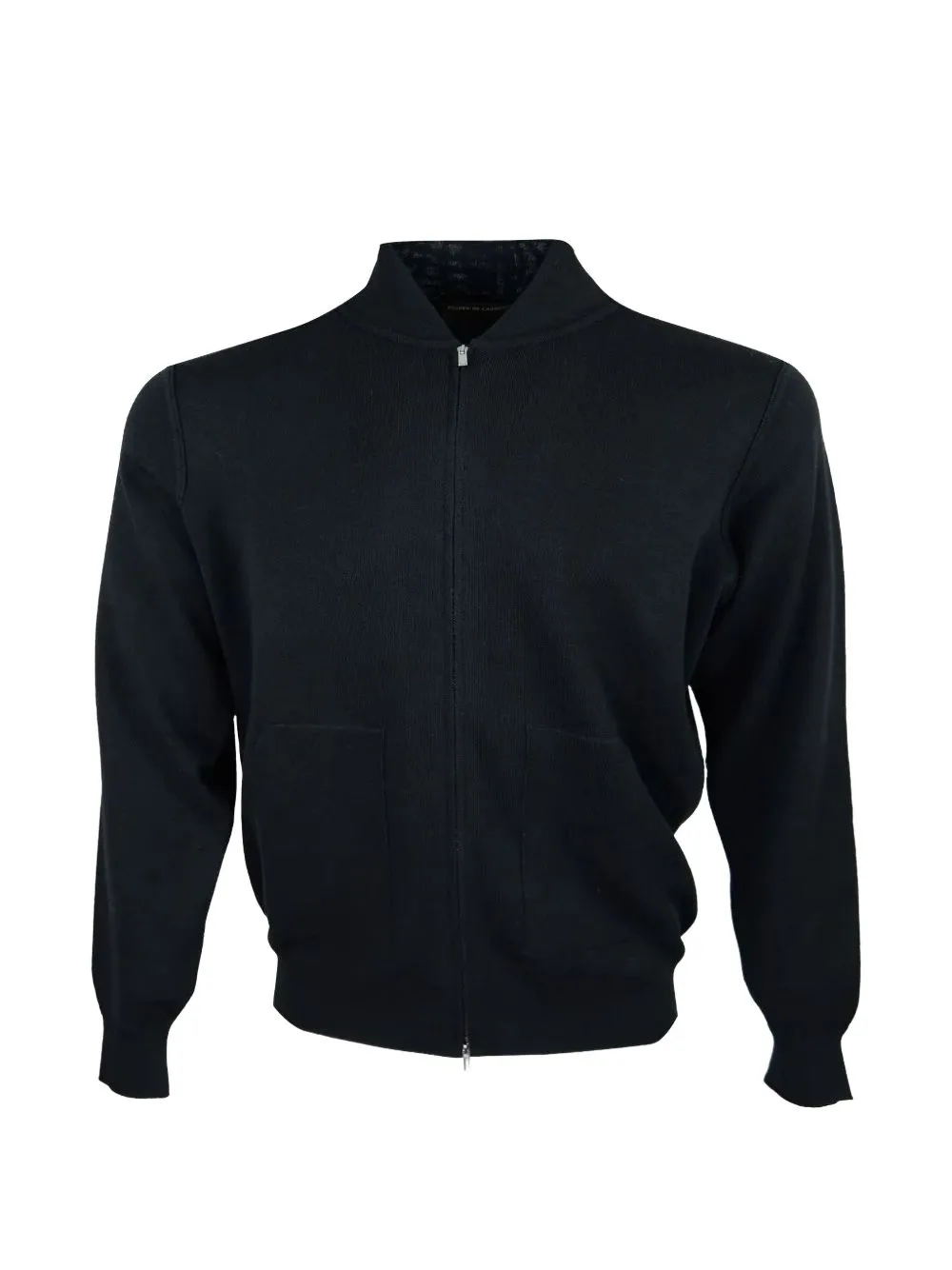 Zip-Up Bomber Jacket by Filippo De Laurentiis