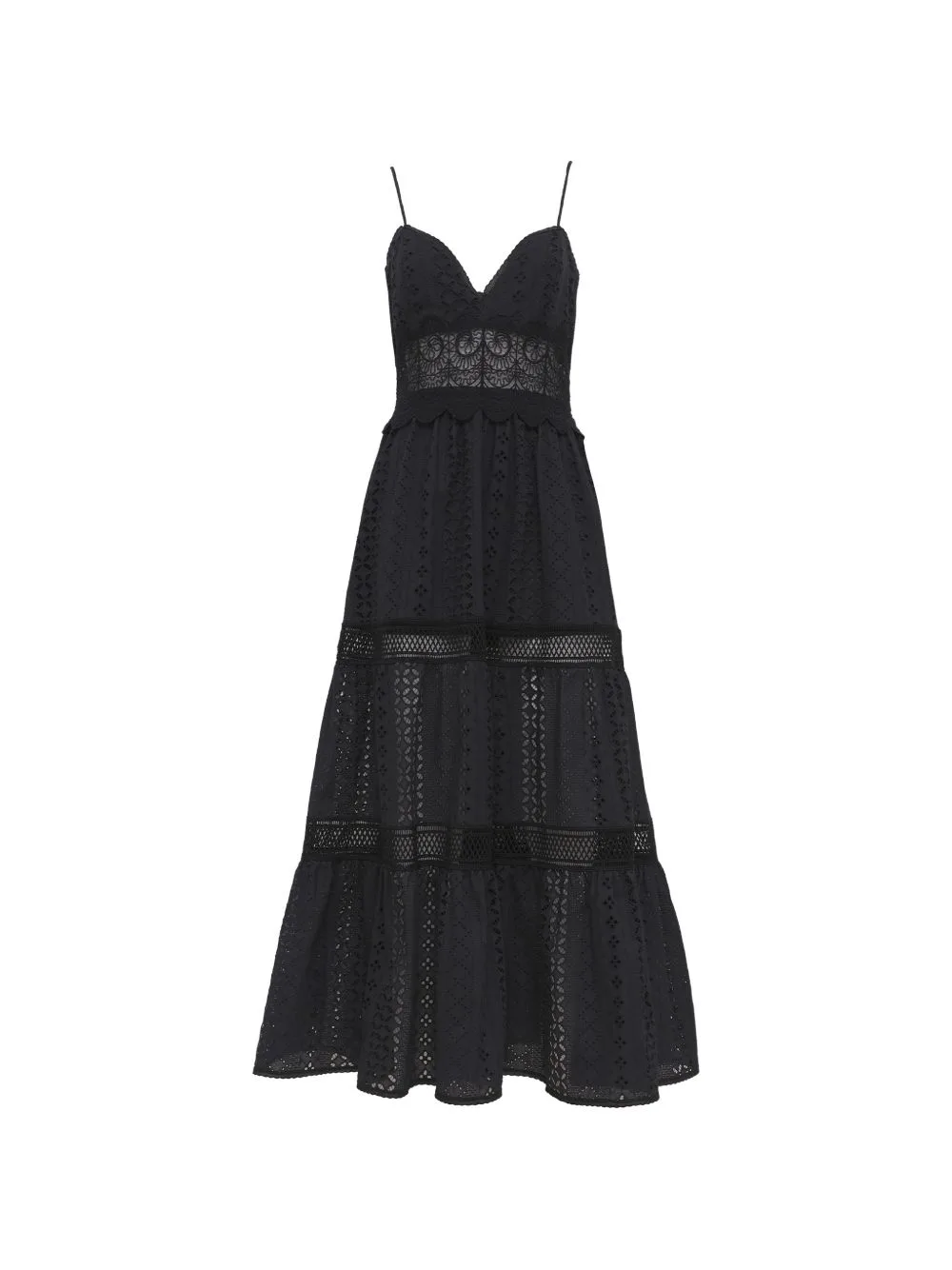 Demi Cotton Midi Dress by Loretta Caponi