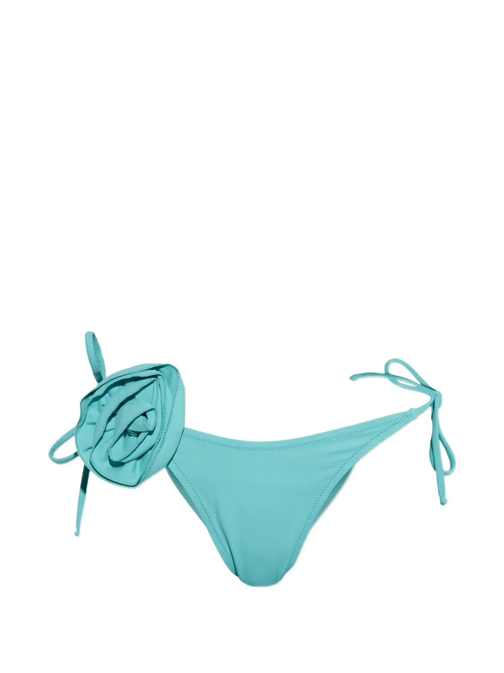 Floral-Detail Bikini Bottoms by Moschino