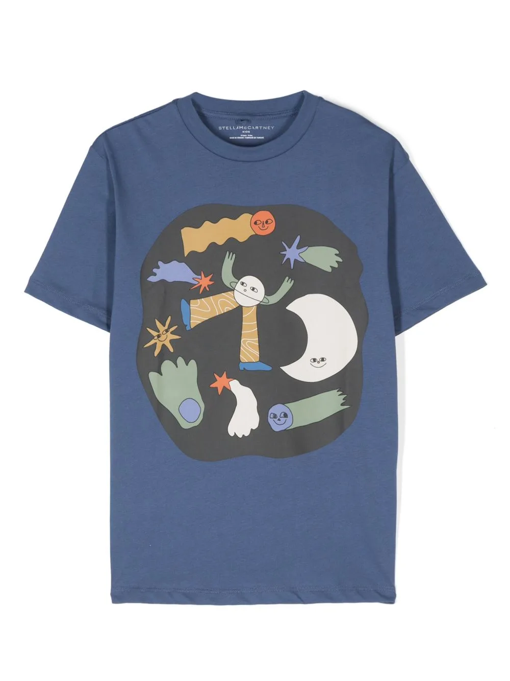 Space Graphic T-Shirt by Stella McCartney Kids