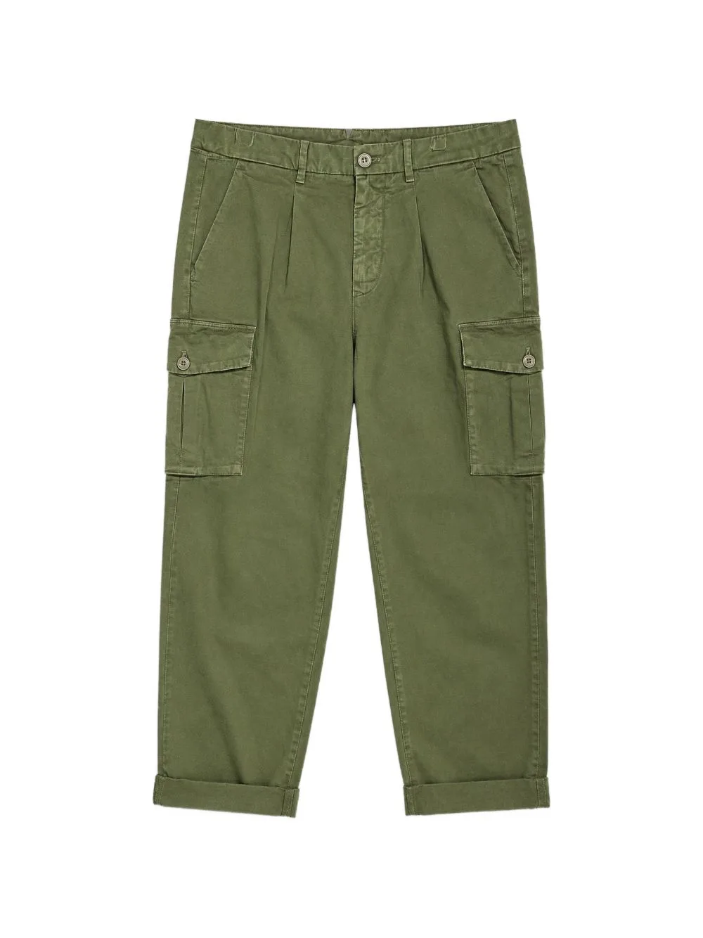 Pleated-Detail Cargo Pants by Mason's