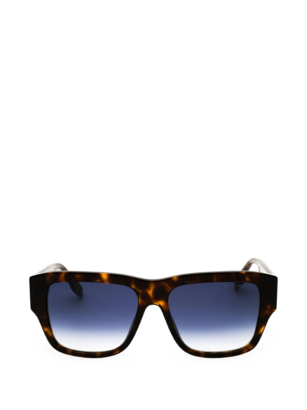 Tortoiseshell-Effect Square-Frame Sunglasses by Marc Jacobs Eyewear